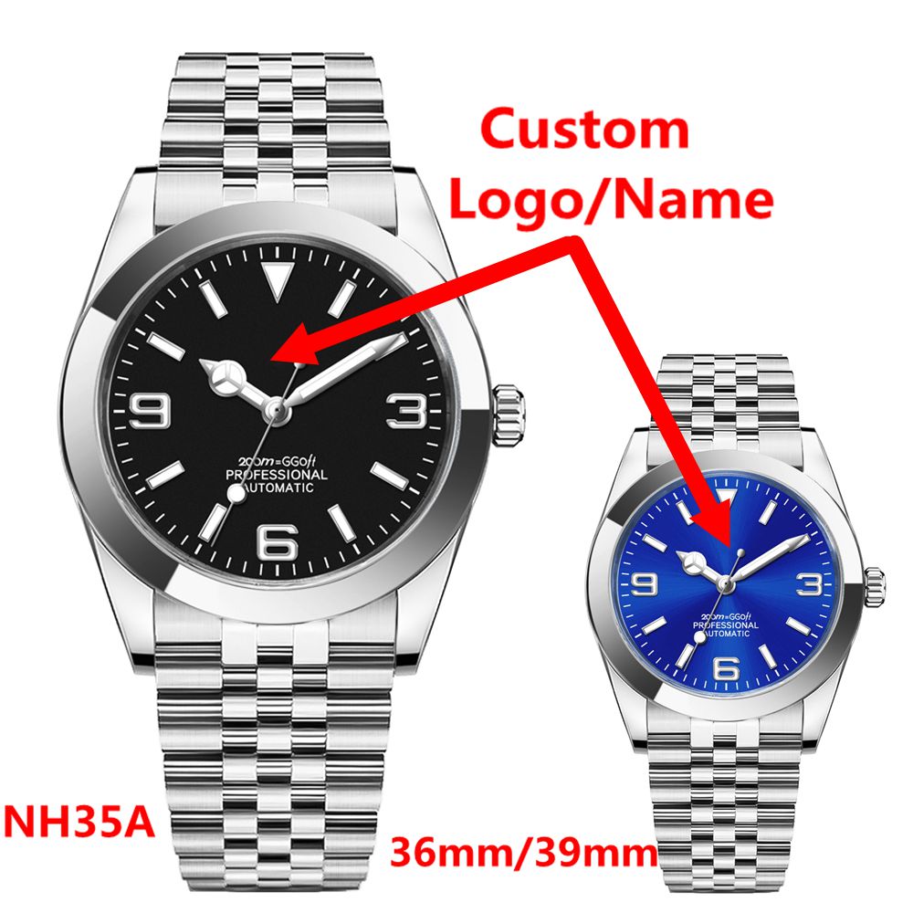 Jewelry For Watches - ساعة يد فاخرة مخصصة بشعار خاص