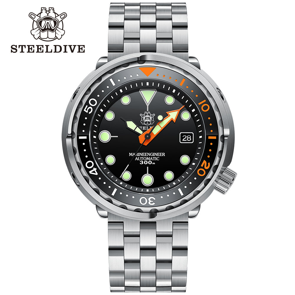STEELDIVE-ساعة ميكانيكية للرجا - مراجعة Seiko Watch Prospex وسعره