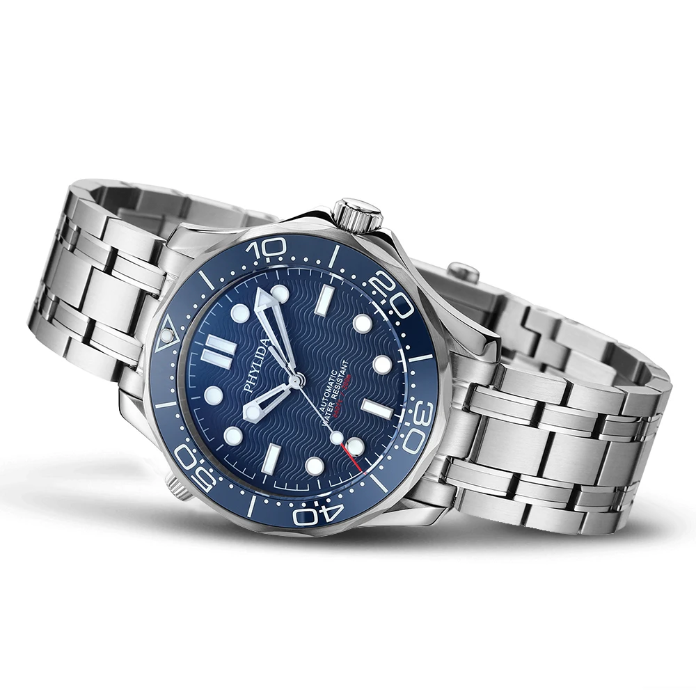 PHYLIDA الأزرق الهاتفي NH38a س - مراجعة Seiko Watch Prospex وسعره